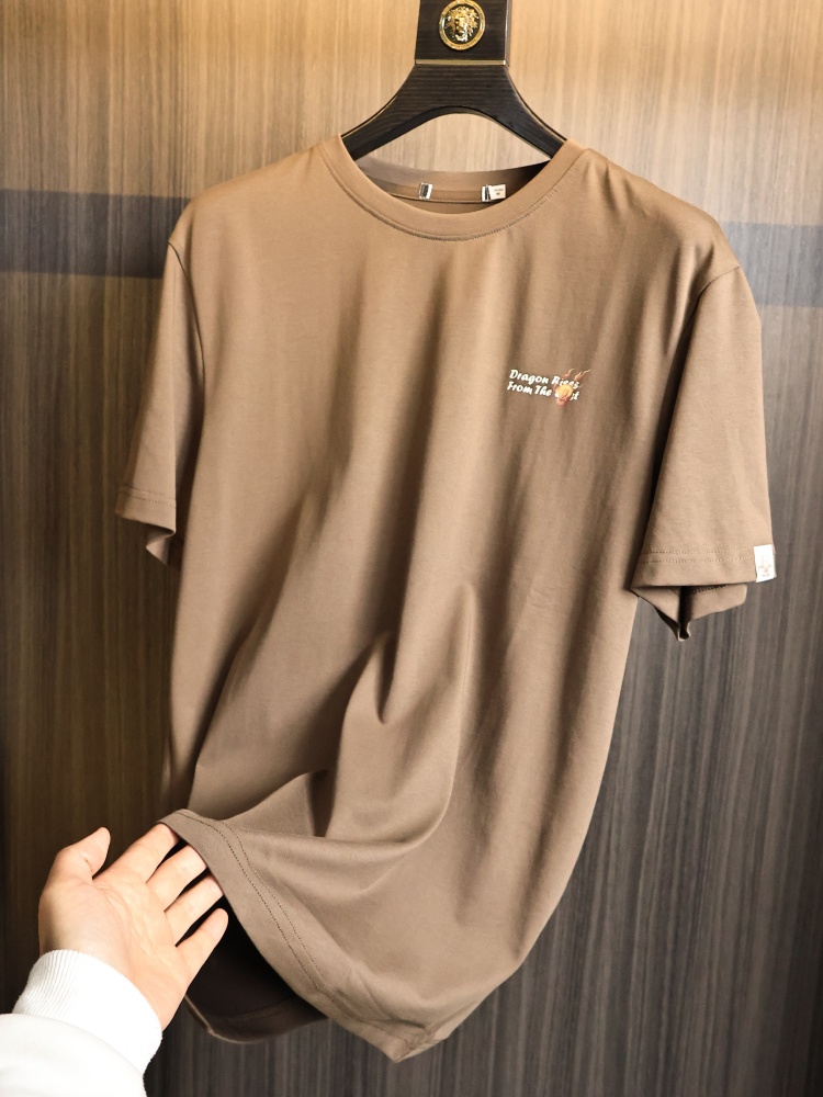 Cotton Wick Organic - ไอซ์ เซ็นเซชั่น เทค คอตตอนเสื้อยืดผู้ชายฤดูร้อนระบายอากาศได้ดี ซับเหงื่อ นุ่ม
