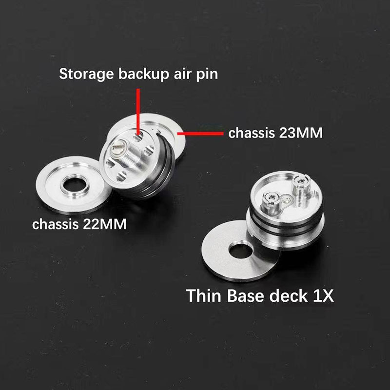 Vaping Air - YFTK vape Thin base V3 ชุดอะตอมไมเซอร์