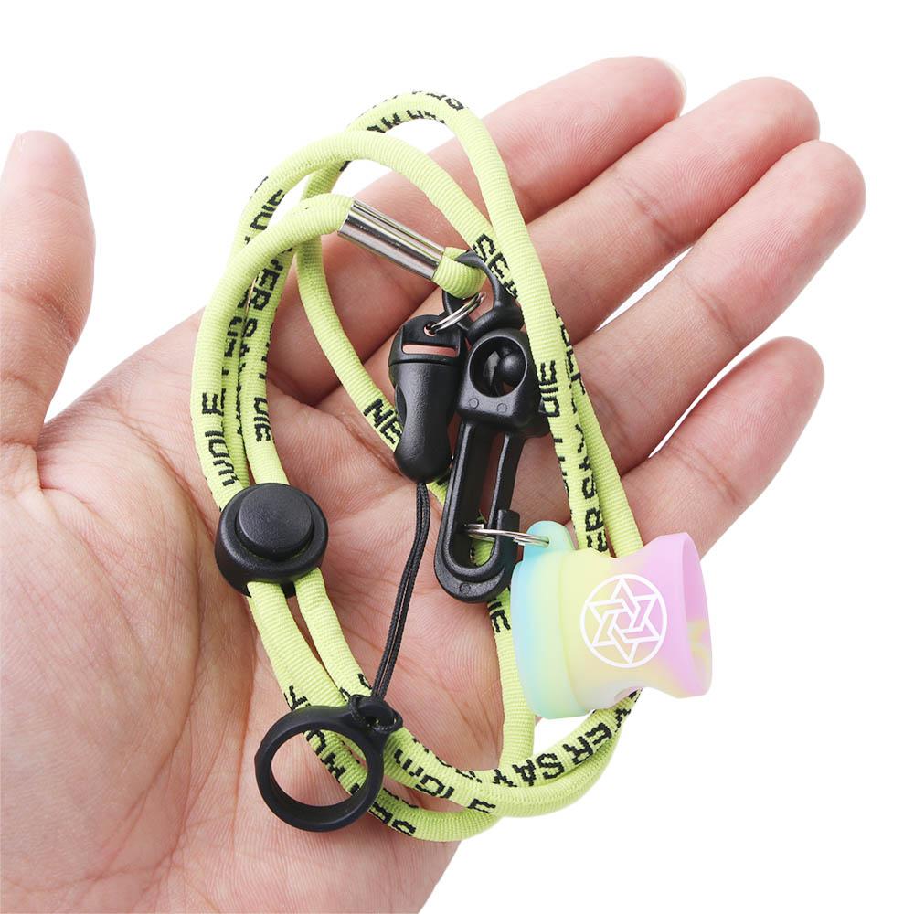 Vape Band Silicone - สายคล้องคอซิลิโคนกันไอสำหรับ uwell G, สายคล้องคอ eicg กันลื่น