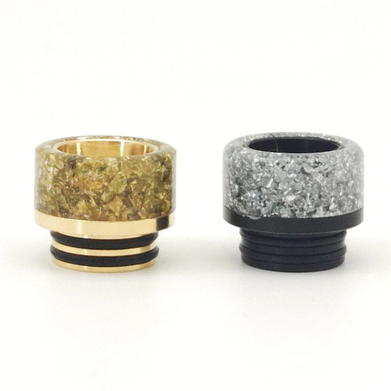 Vape Band Silicone - หัวดูดแบบหยดน้ำขนาดใหญ่ 1 ชิ้น รุ่น 810 ทำจากสแตนเลสและเรซิ่น