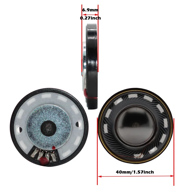 Beats Headphone Studio Pro - ไดรเวอร์ลำโพงเสียงไฮไฟขนาด 40 มม. ใช้ได้กับหูฟัง Beats Studio