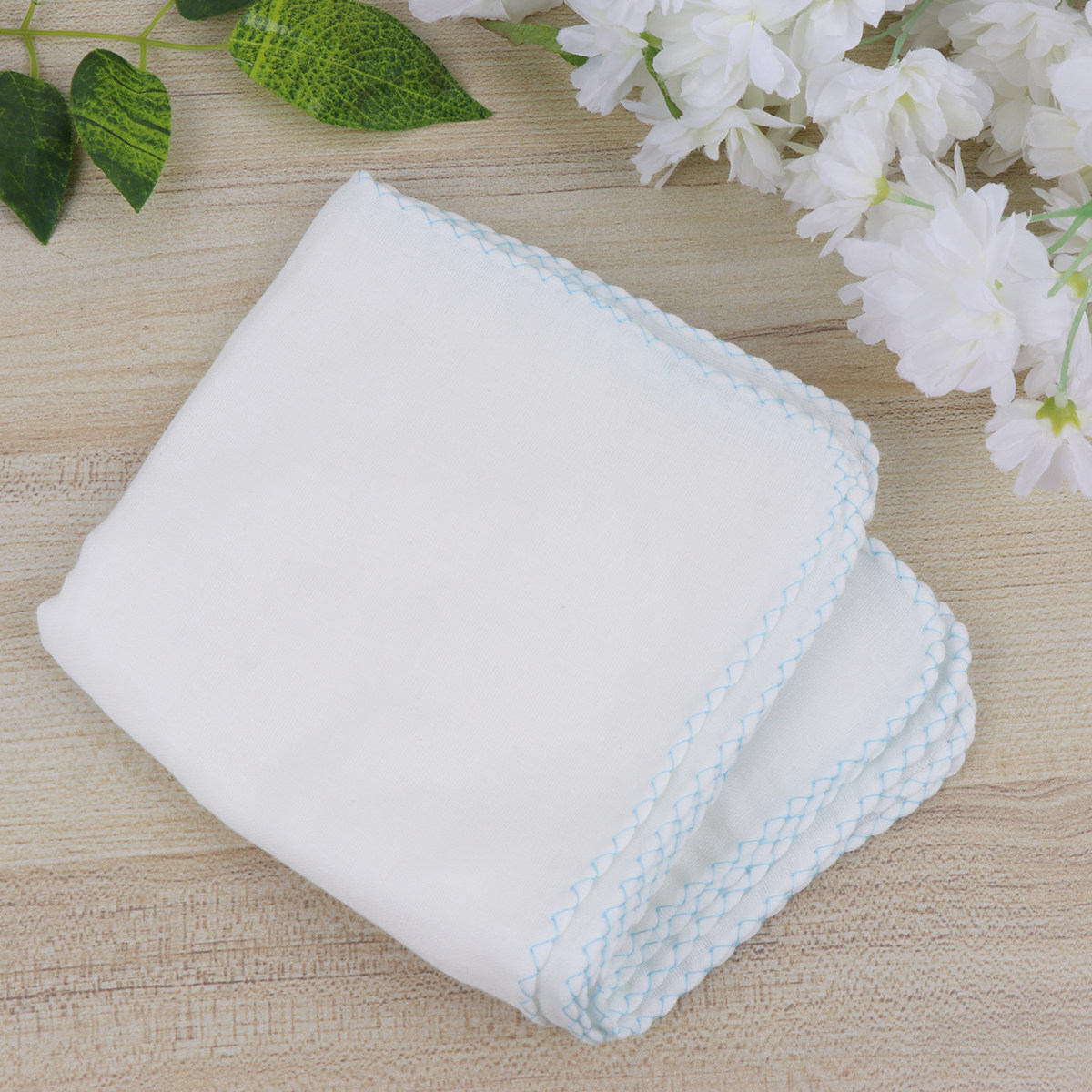 ผ้าเช็ดหน้าผ้าฝ้ายออร์แกนิกธรร - Cotton Wick Organic บทวิจารณ์และราคา