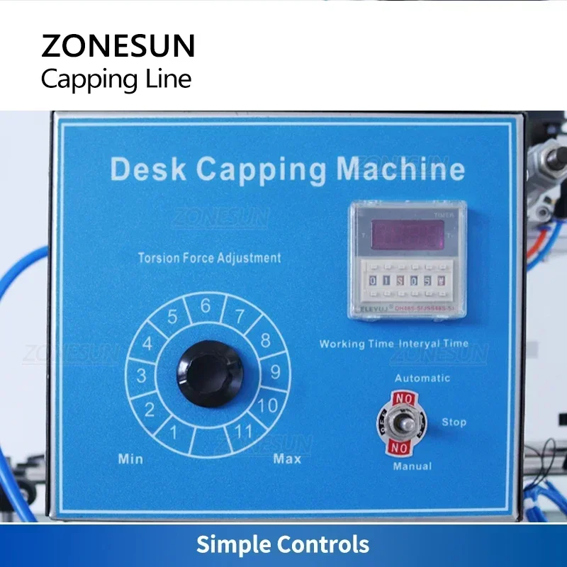 ZONESUN เครื่องปิดฝาขวดแบบเกลี - Juice Bottle Dropper บทวิจารณ์และราคา