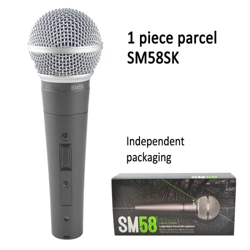 ไมโครโฟนไดนามิก Shure SM58 SK  - Shure Mic Mv7 บทวิจารณ์และราคา