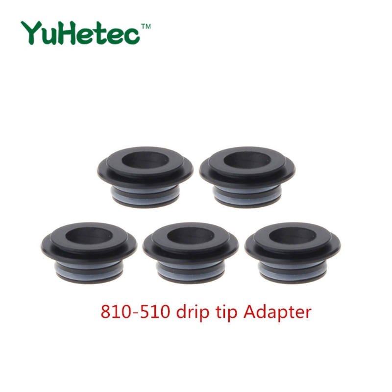 5 ชิ้น YUHETEC 810 ถึง 510 POM - Drip Tip Resin บทวิจารณ์และราคา