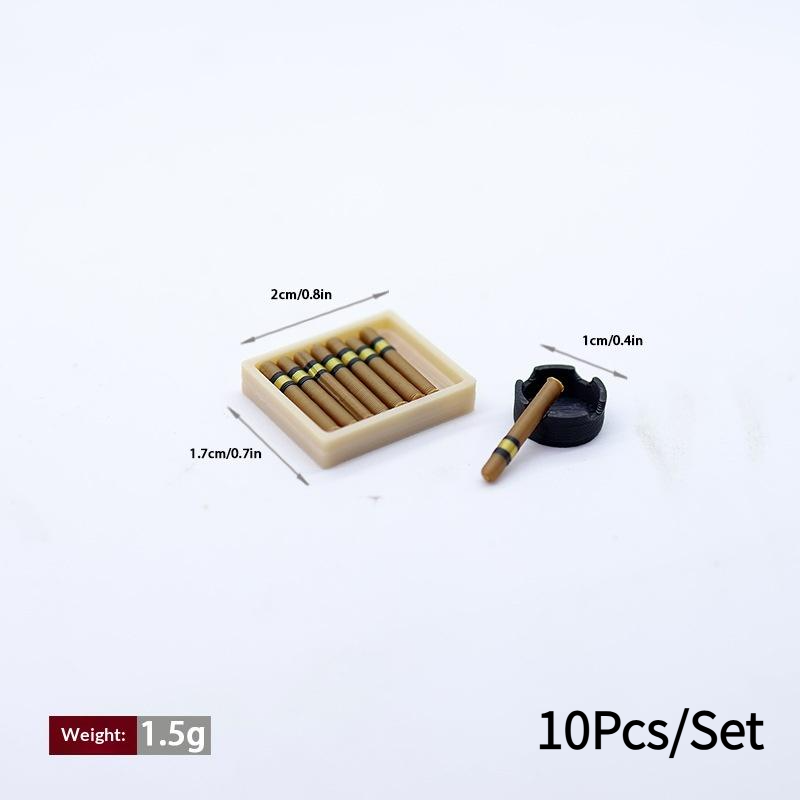 ของเล่นจำลองบ้านตุ๊กตา 10 ชิ้น - Vape Decoration บทวิจารณ์และราคา
