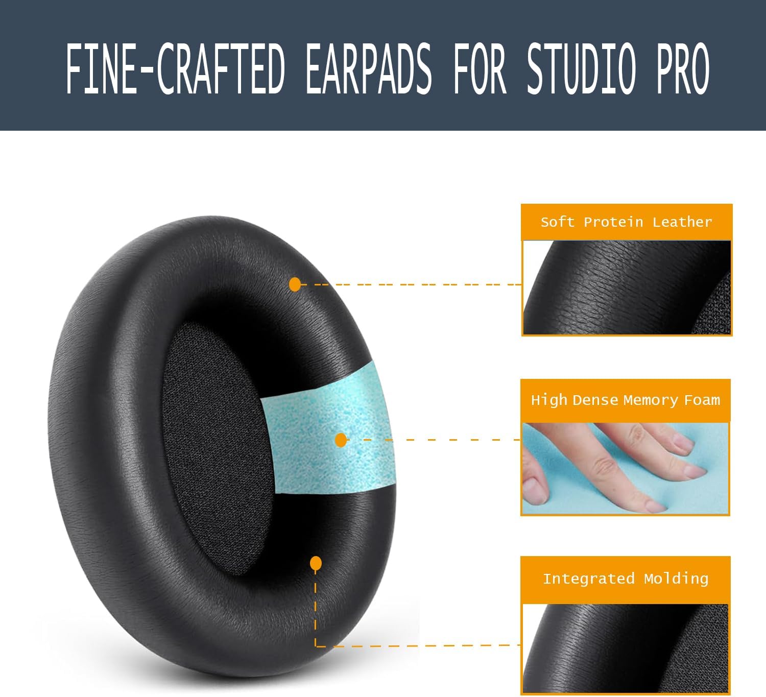 แผ่นรองหูฟังสำรองสำหรับ Beats  - Beats Headphone Studio Pro บทวิจารณ์และราคา