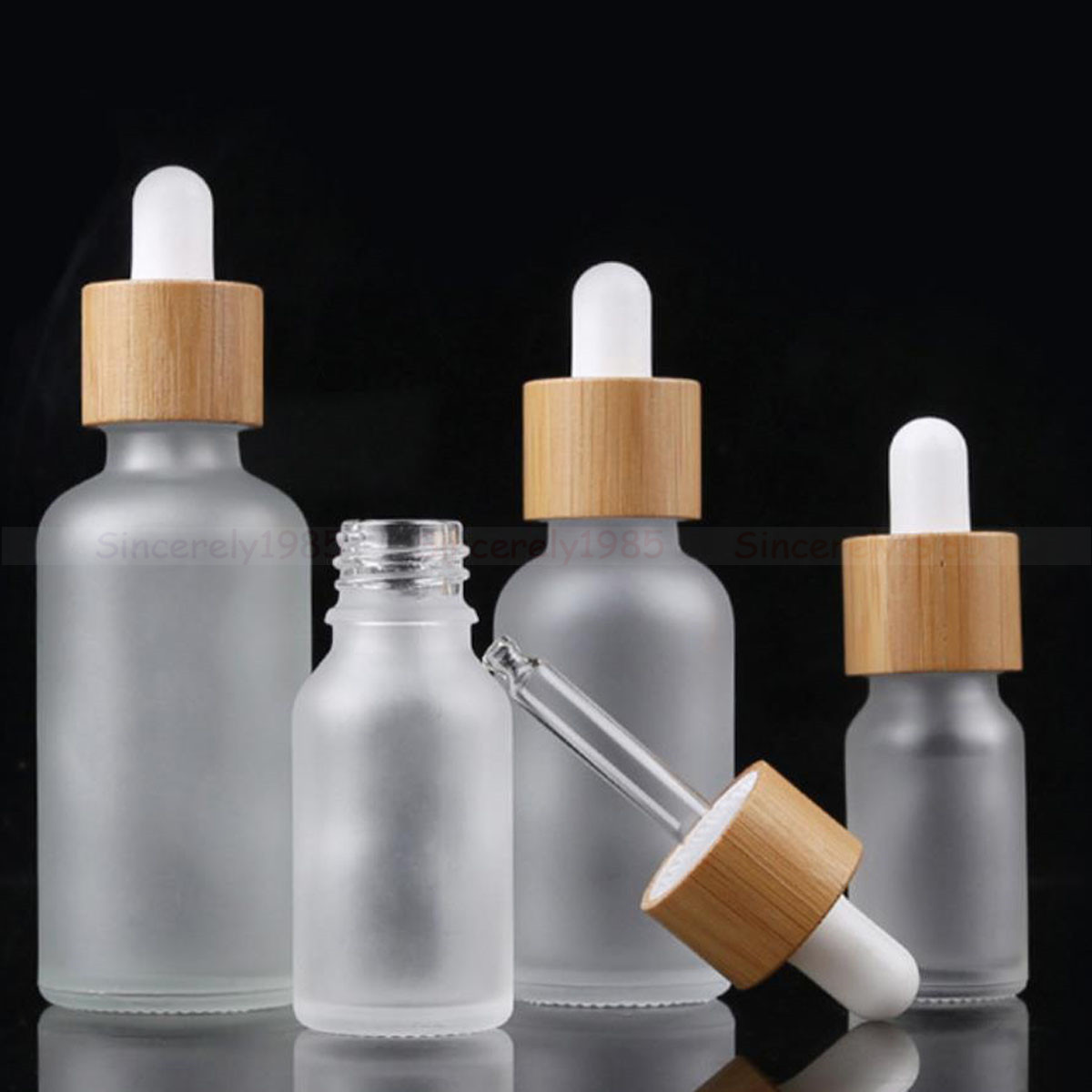ขวดแก้วใสฝ้าสีขาว 5X 10X พร้อม - Juice Bottle Dropper บทวิจารณ์และราคา