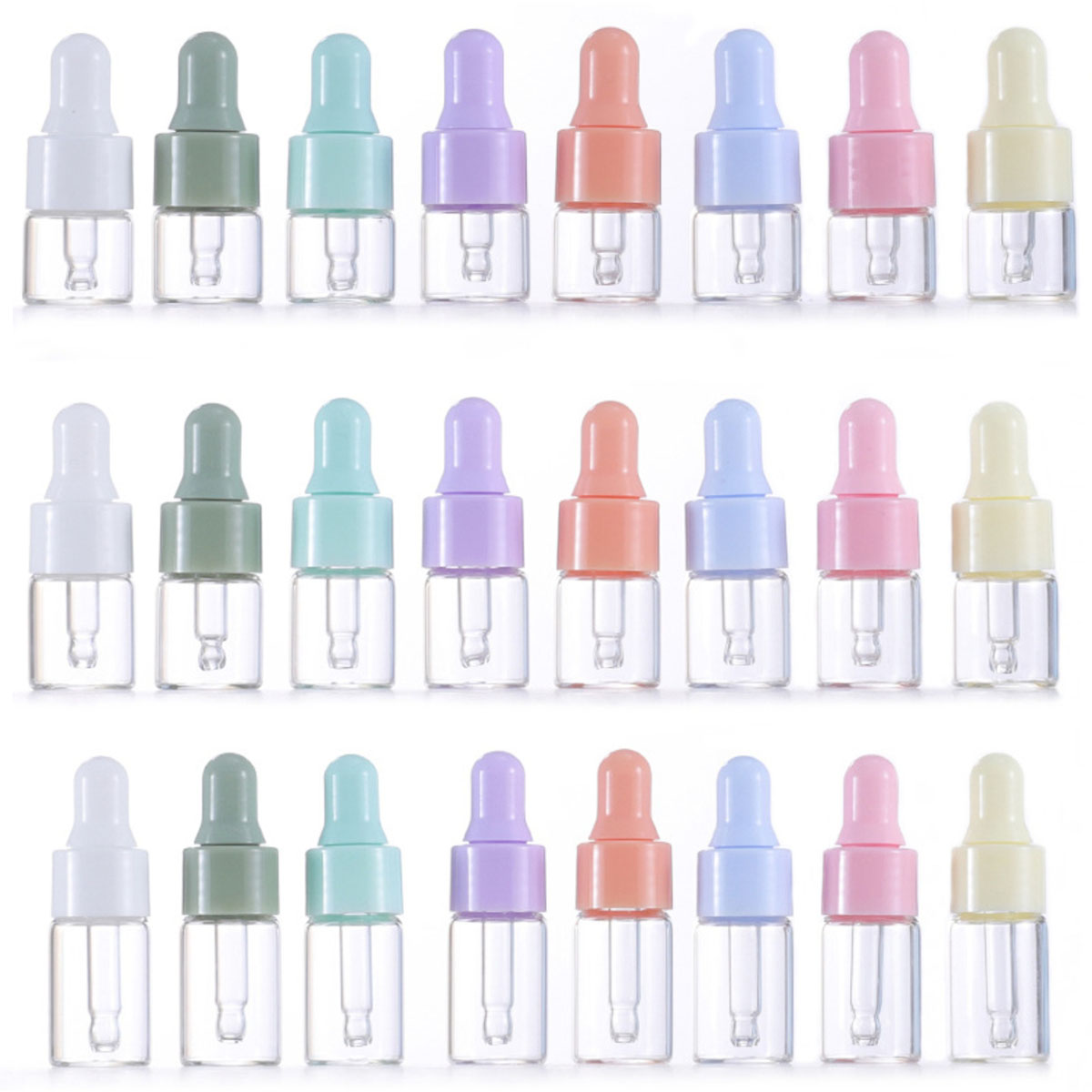 ขวดแก้วใสแบบหยดขนาด 8x 1/2/3/5 - Juice Bottle Dropper บทวิจารณ์และราคา